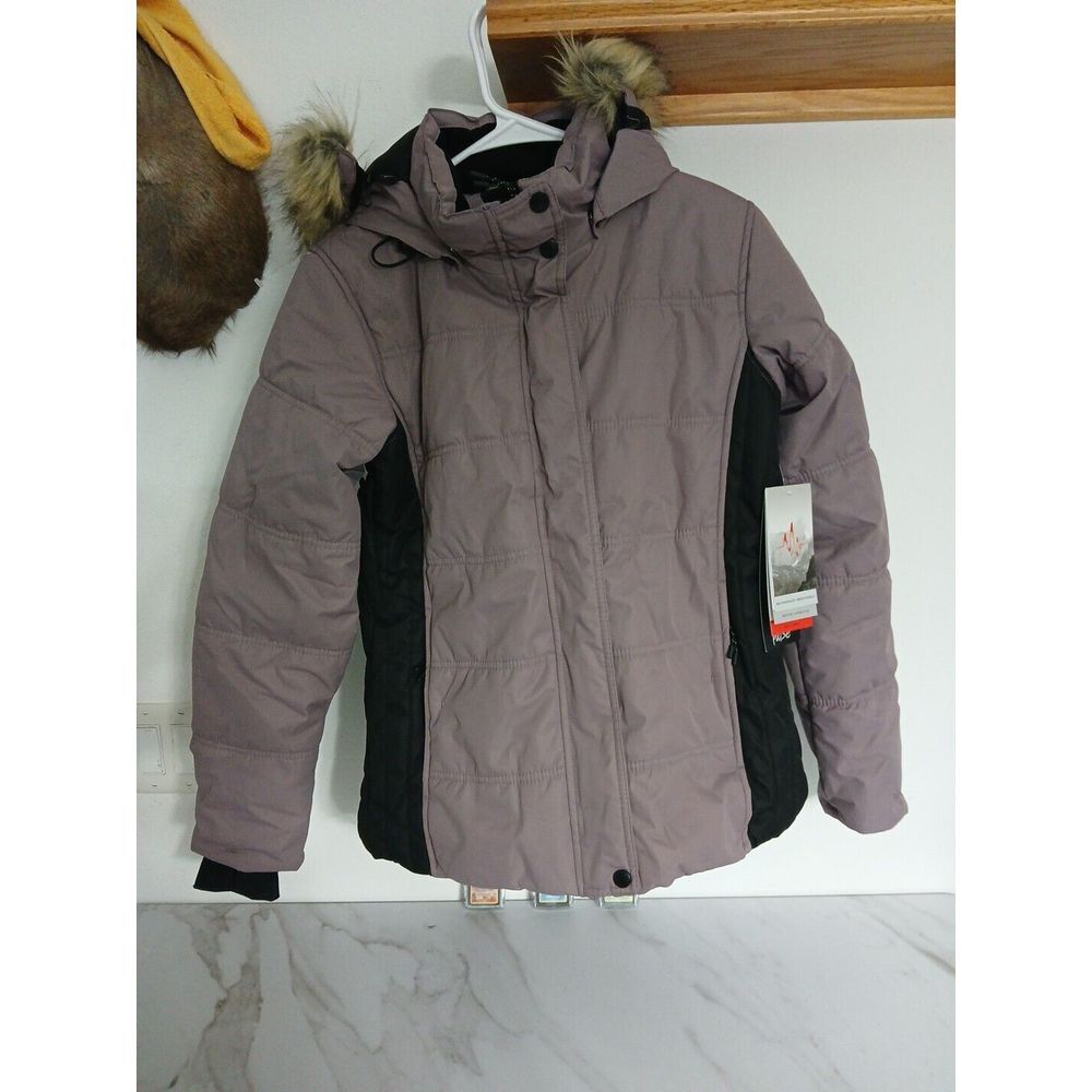 PULSE  Womens Sports Ski Jacket Burgundy  Size Medium